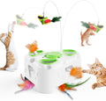 3-in-1 Interactive Cat Toys for Indoor Cats - Engaging Solo Play