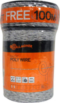 Gallagher Electric Fence Poly Wire Bonus Pack - Reliable Conductivity