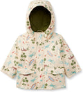 Toddlers and Baby Boys Water-Repellent Rain Jacket - Cozy, Durable Fit