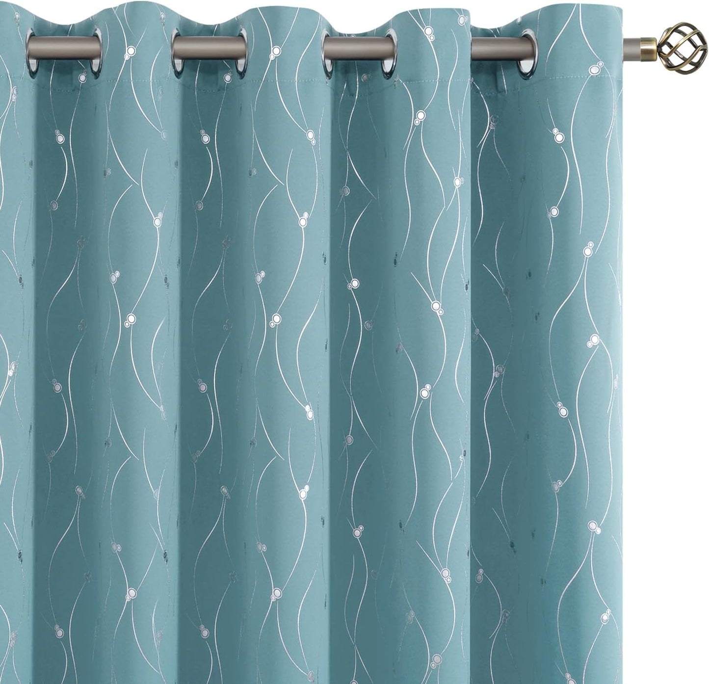 BGment Blackout Curtains 60 Inches Wide for Bedroom and Living Room