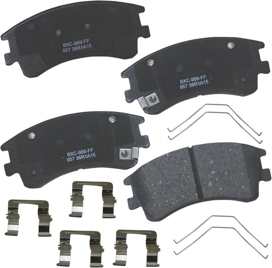 Bendix Premium SBC957 Ceramic Front Brake Pads for Mazda 6