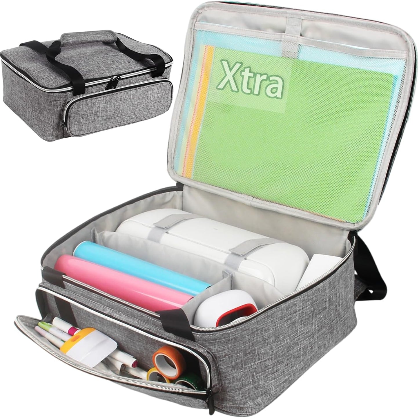 LOPASA Carrying Case for Cricut Joy Xtra - Stylish Storage Solution