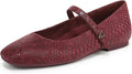 Vionic Women's Alameda Mary Jane Flat - Contoured Arch Support