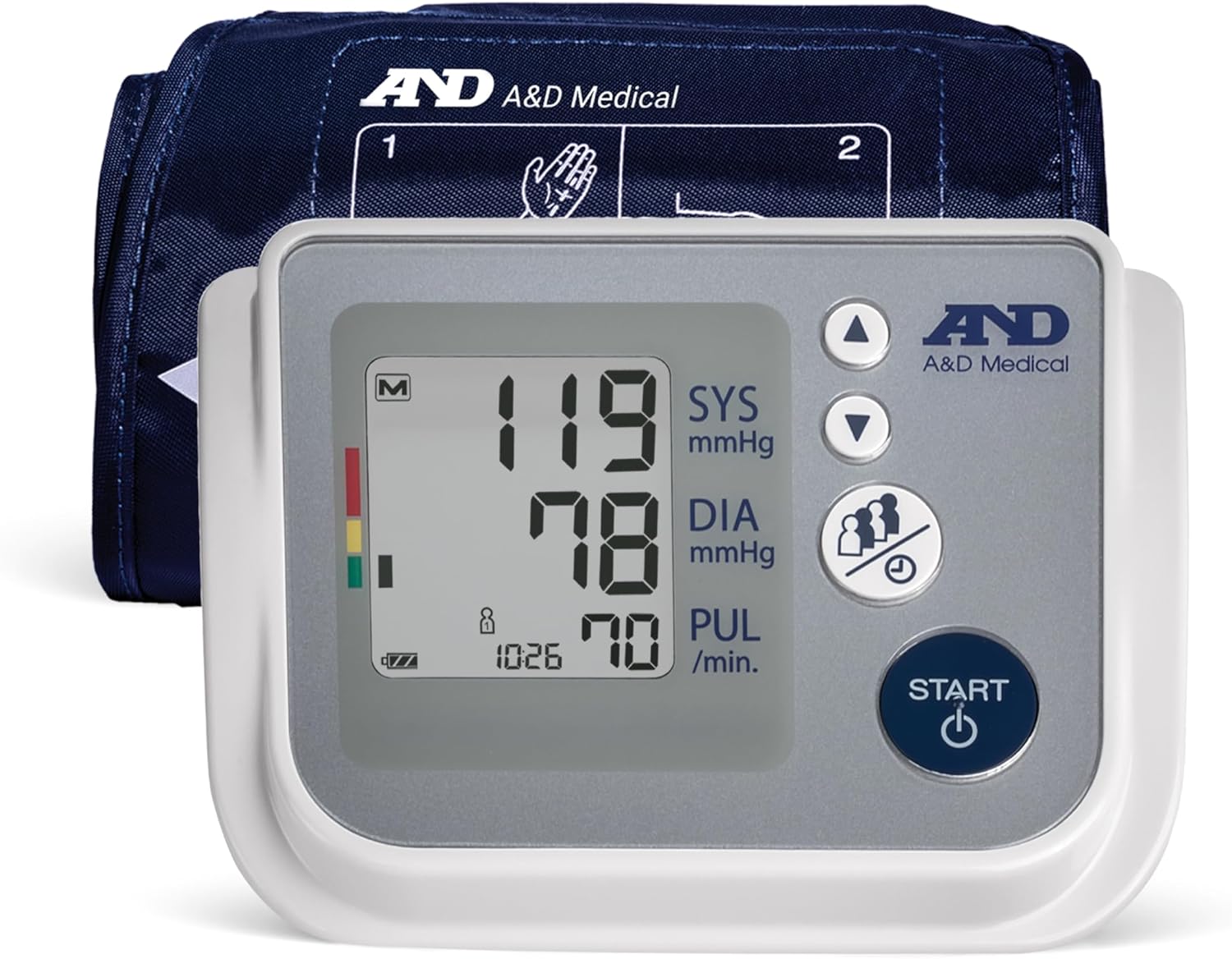 A&D Medical Blood Pressure Monitor UA-767F for Home Use