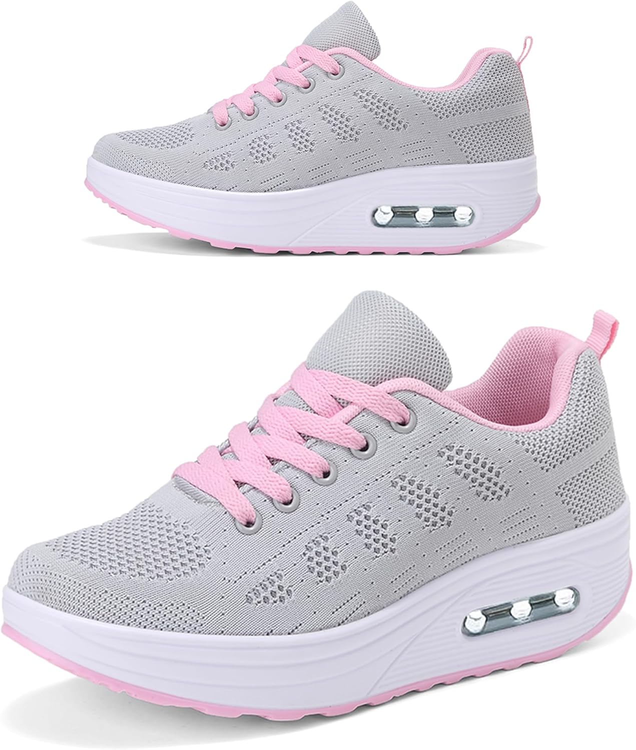 RUIDENG Platform Sneakers for Women with Air Cushion Comfort