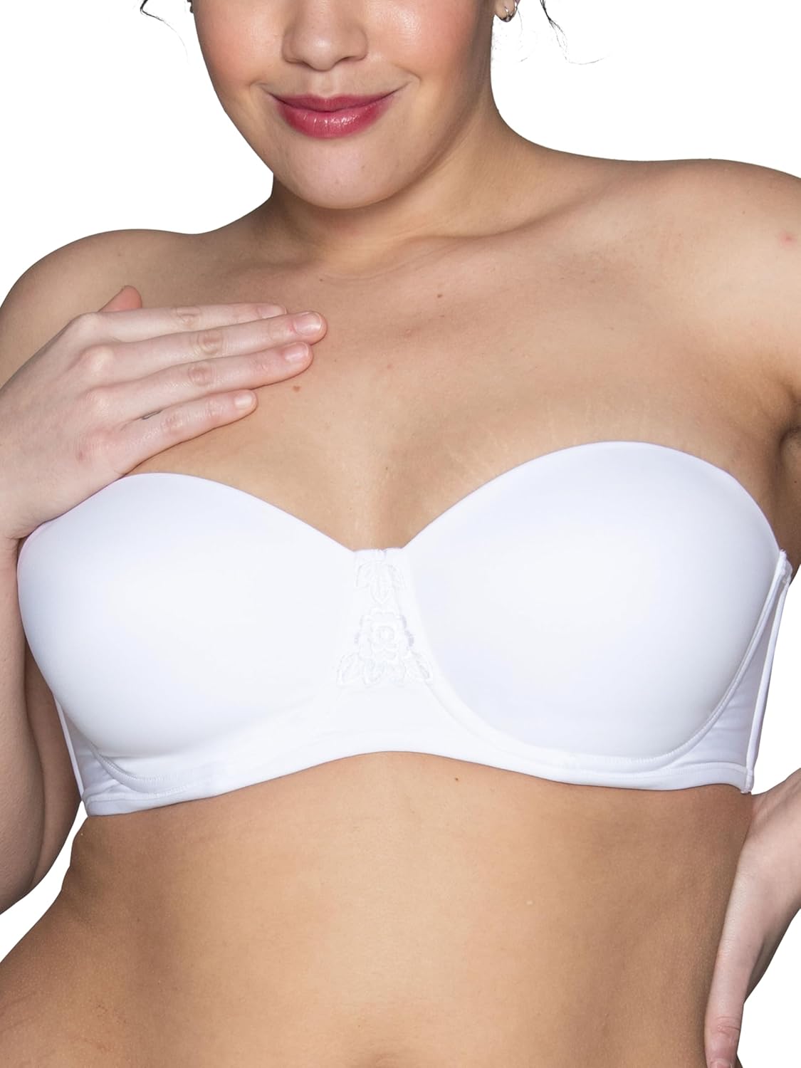 Beauty Back Smoothing Strapless Bra for Full Figure Comfort