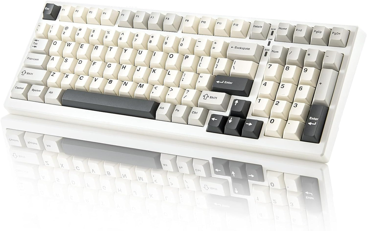 YUNZII YZ98 Gasket Mechanical Keyboard with RGB Backlit Features
