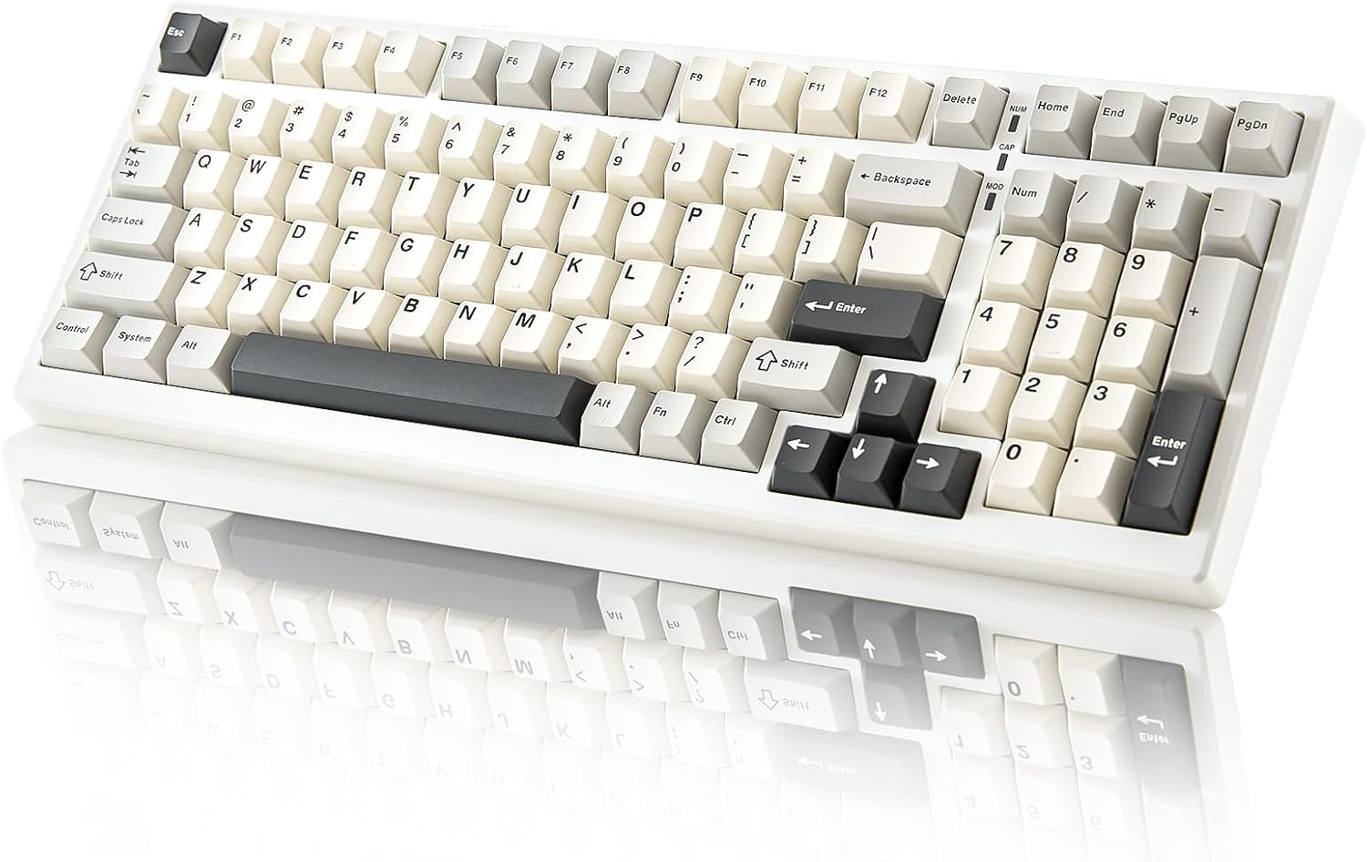 YUNZII YZ98 Gasket Mechanical Keyboard with RGB Backlit Features