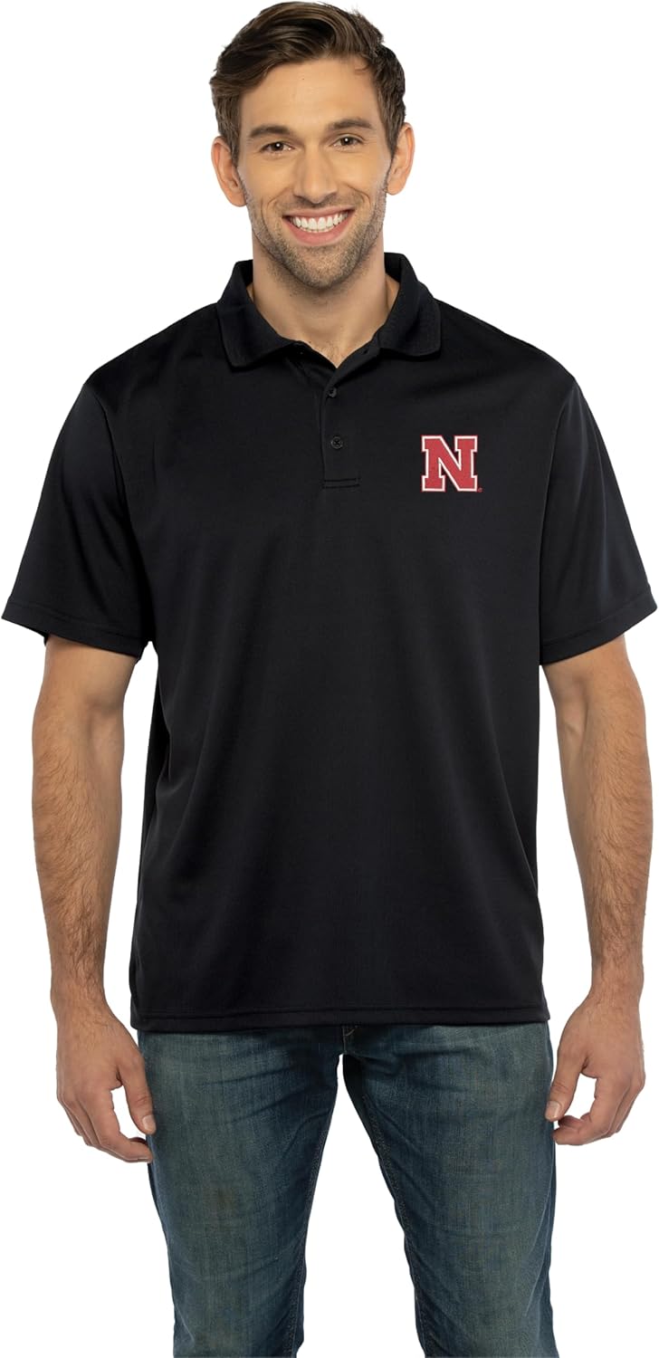Vantage Apparel Men's Collegiate Polyester Mesh Team Icon Polo