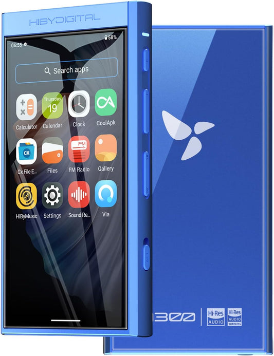 HiBy Digital M300 Android MP3 Player with Bluetooth and WiFi