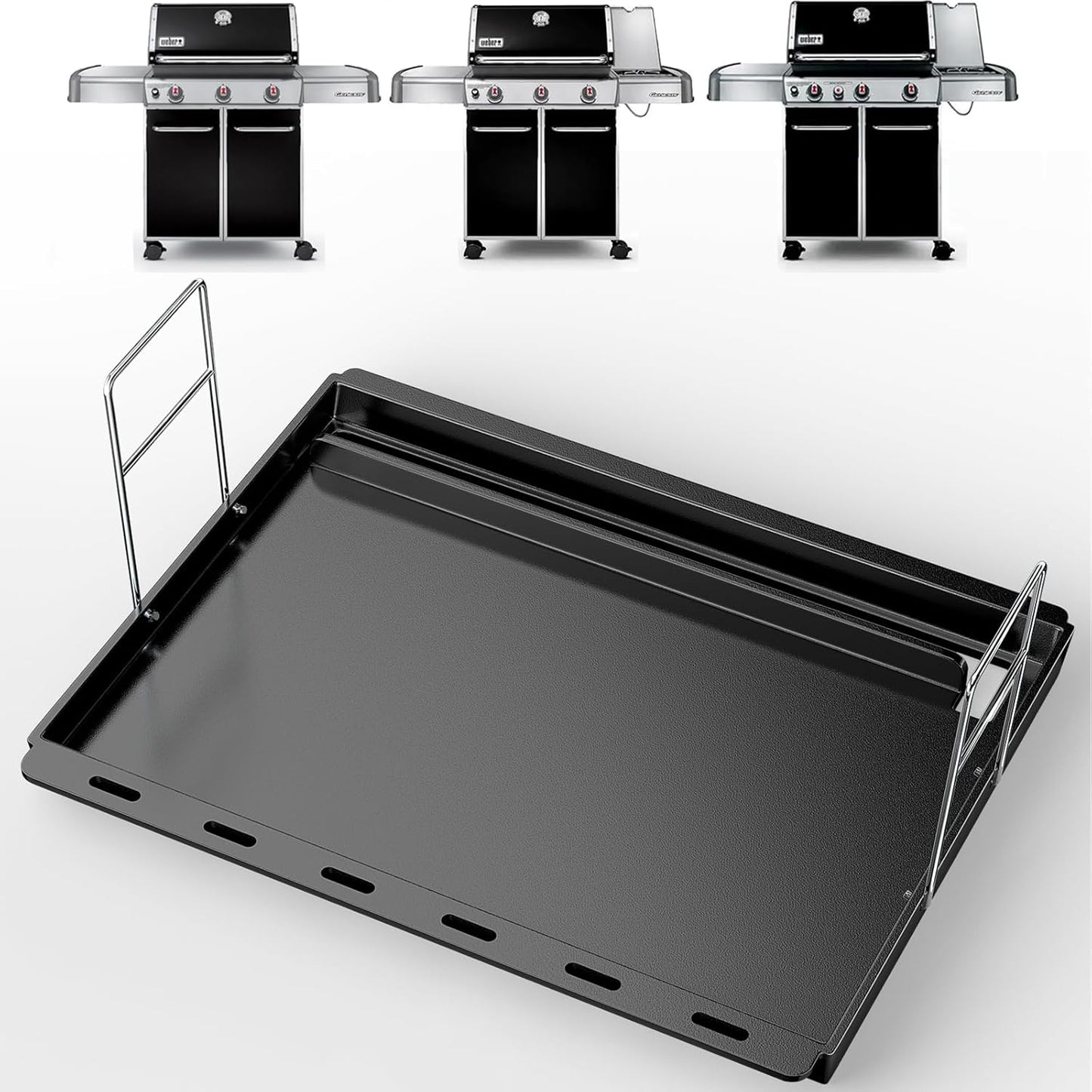 Utheer Ceramic Griddle Insert for Weber Genesis 300 Series