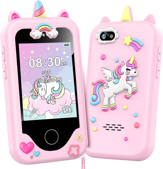 Kids Smart Phone for Girls - Fun Learning Toy for Ages 3-10