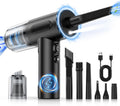 Compressed Air Duster and Handheld Car Vacuum - Compact 3-Speed