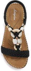 Women Braided Bohemian Sandals with Arch Support - Flat Comfort
