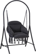 ANOW Heavy Duty Hammock Swing Chair - 330 Lbs Capacity