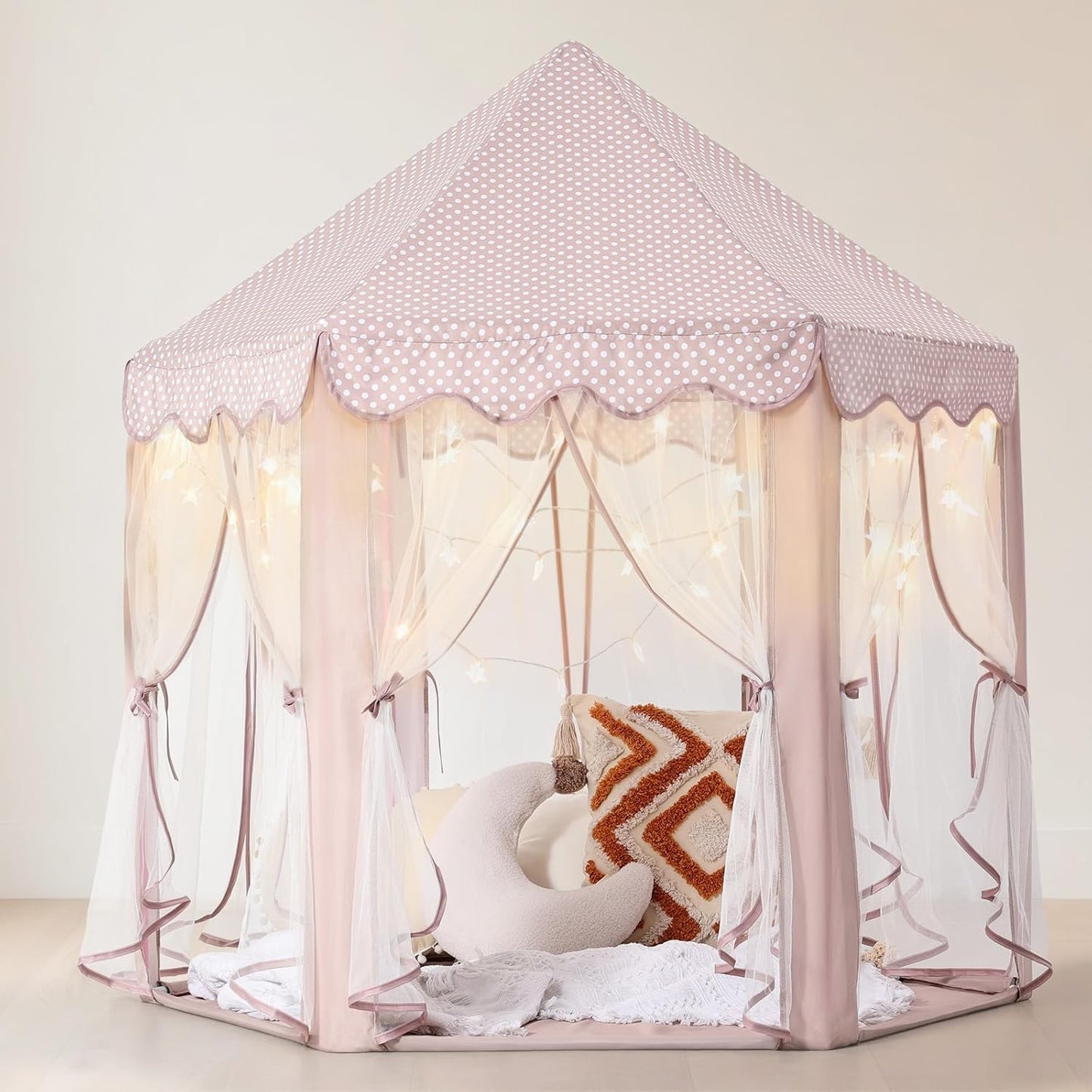 Wilwolfer Princess Castle Play Tent for Girls - Dreamy Playhouse