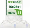 16x25x1 Air Filter MERV 11 Pleated 4-Pack - Improved Indoor Air