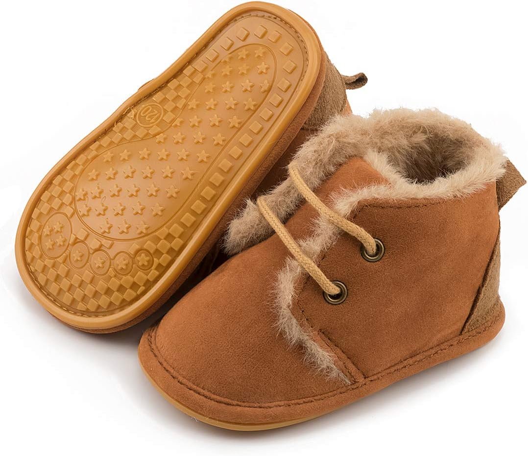 Cozy Winter Baby Booties by KIDSUN