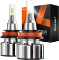 H11/H9 Fog Light Bulb 24000LM 6000K - Bright, Long-Life Upgrade