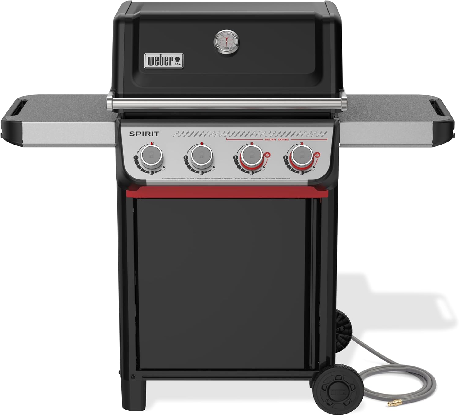 Weber SPIRIT 4-Burner Natural Gas Grill E-425 for Perfect Searing