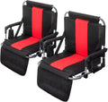 Stadium Seat with Armrest and Cup Holder - Portable Bleacher Chair