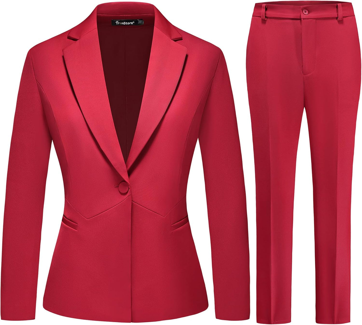Women's Business Suits for Work Professional 2 Piece Slim Fit