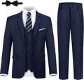 Boy's Formal Slim Fit Suit Set for Wedding and Performance