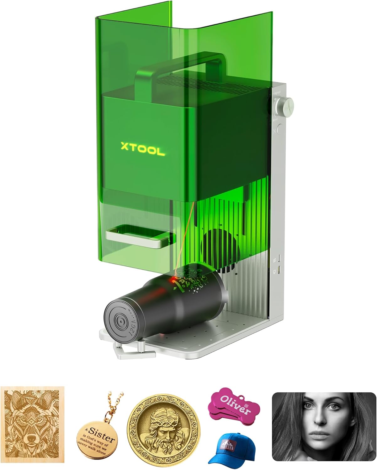xTool F1 2-in-1 Dual Laser Engraver for Precision Crafting