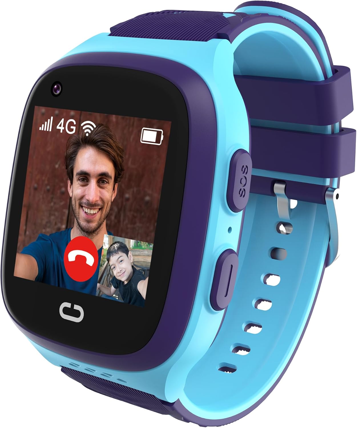Kids Smart Watch with GPS Tracker & Video Calling for Ages 5-12