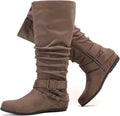 Extra Wide Calf Knee High Slouchy Boots - Wide Width Tall Boots