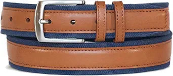 Nautica Men's Casual Padded Leather Belt for Everyday Style