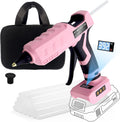 100W Cordless Hot Glue Gun for Dewalt 20V MAX Battery Use
