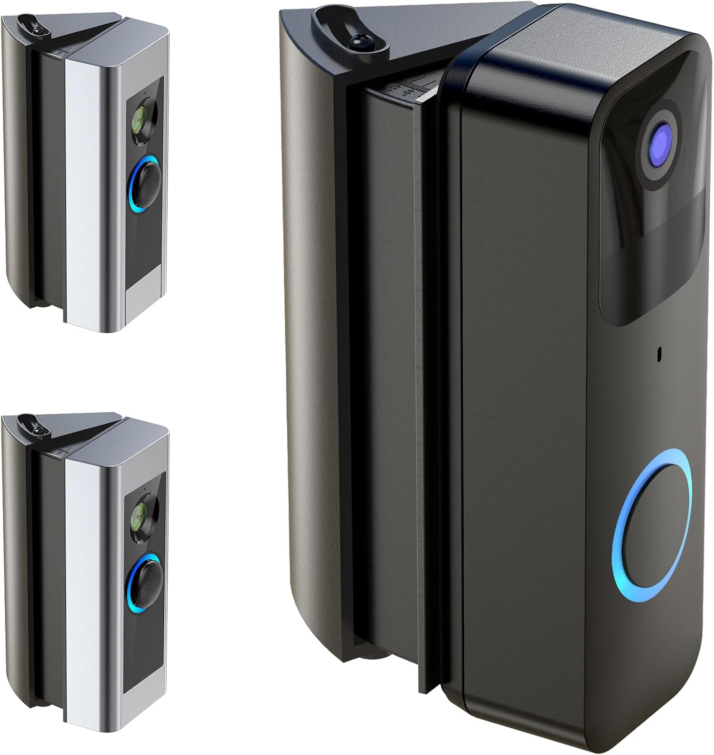Angle Doorbell Mount for RlNG & Blink - No-Drill Installation