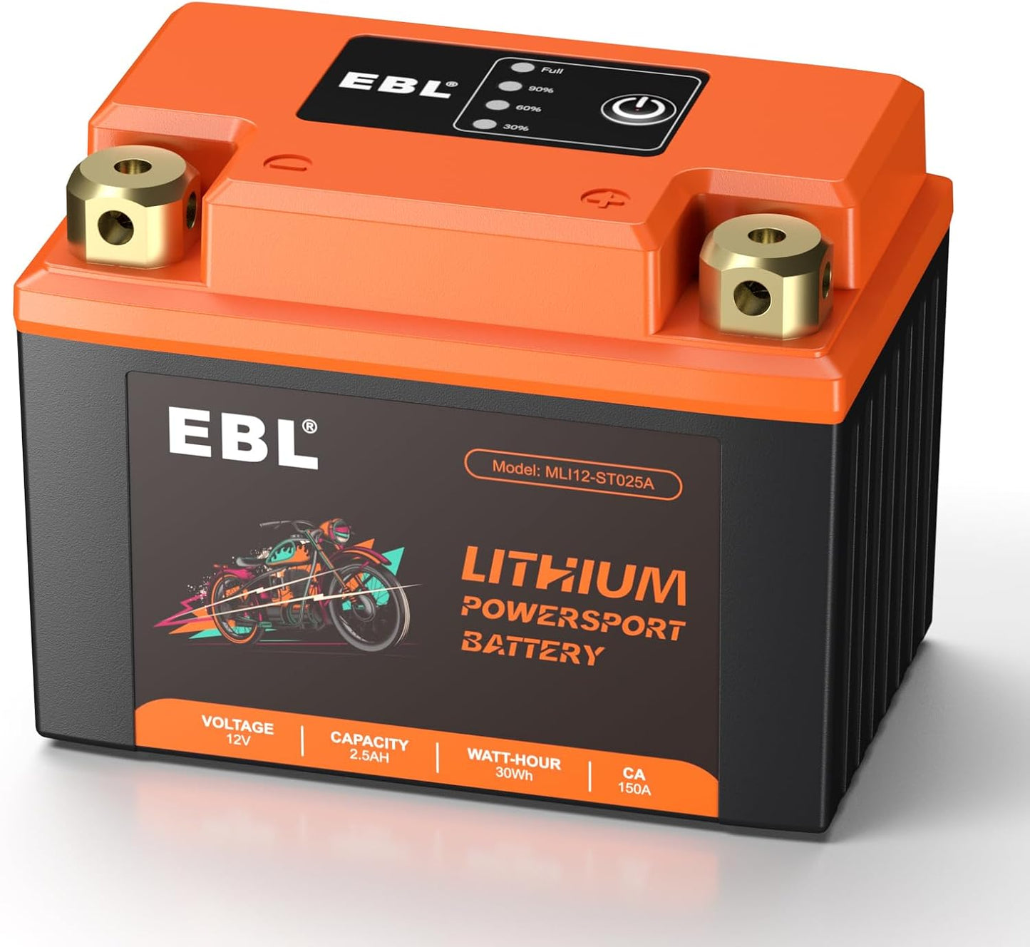 YTX4L-BS Lithium Motorcycle Battery for Powersports Vehicles