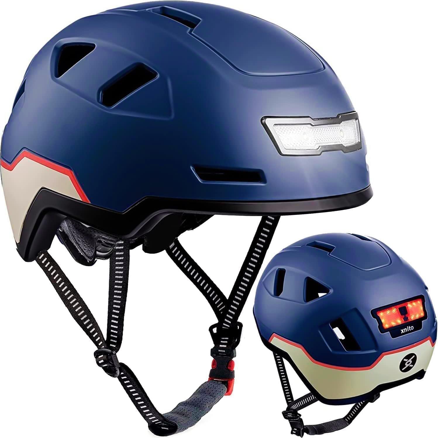 Bike Helmet with LED Lights for Urban Commuting and Safety