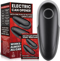 One Touch Electric Can Opener Fits All Can Sizes - Smooth Edge, Easy