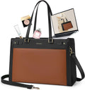 RAINSMORE Laptop Bag for Women 15.6 Inch - Stylish & Functional