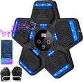 Smart Music Boxing Machine for Kids - Bluetooth LED Wall Target