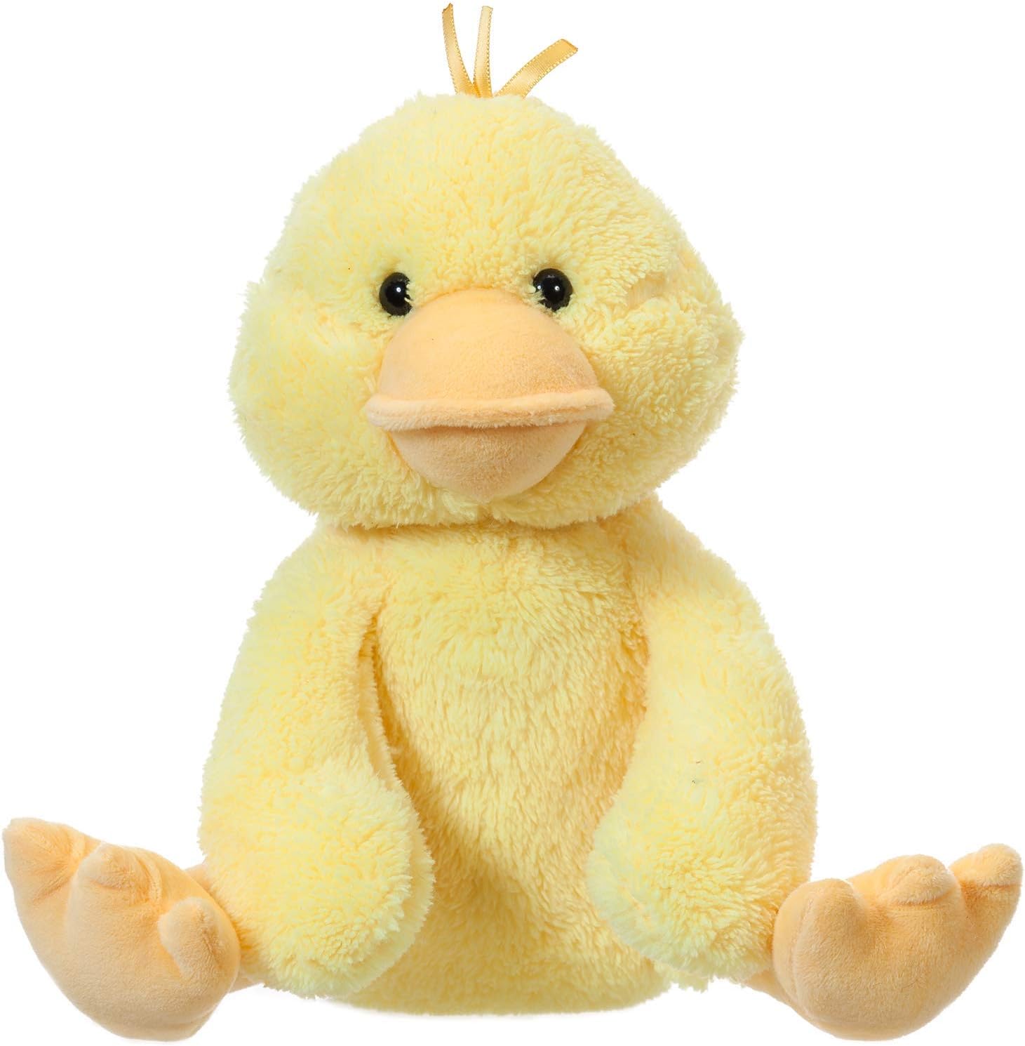 Soft Cuddly Yellow Duck Plush Toy Perfect for Kids' Hugs