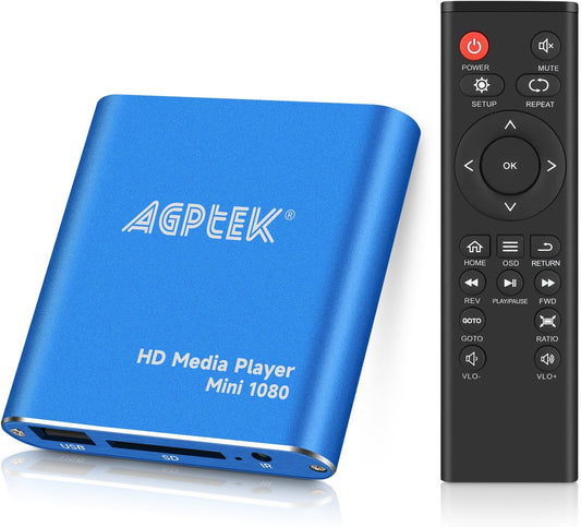 MYPIN Mini 1080p HDMI Media Player - Full-HD Multimedia Player