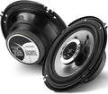 6in 2-Way Coaxial Car Speakers 400W (100W RMS) - Clear Balanced Sound