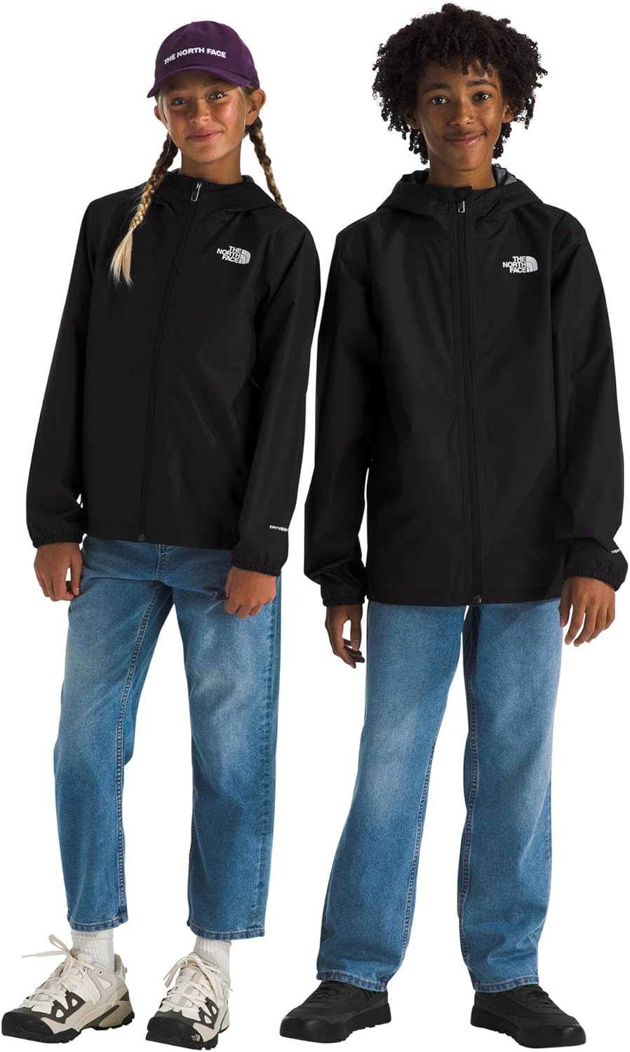 The North Face Boys Teen Zipline Rain Jacket for All Weather