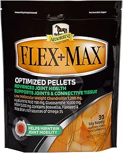 Absorbine Flex+Max Horse Joint Supplement Pellets for Mobility