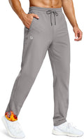 Men's Fleece Lined Winter Pants Tall Sweatpants - Warm & Water