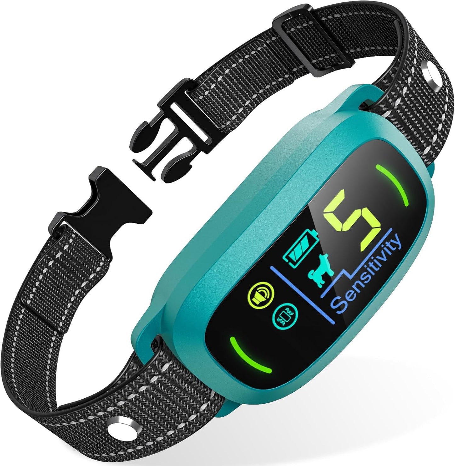 Rechargeable Smart Bark Collar for Dogs with Adjustable Sensitivity
