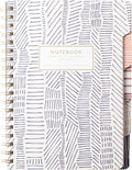 Fringe Studio Large Tab Notebook, Tribal Lines - Organized, Durable