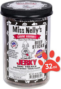 All Natural Beef Jerky Dog Treats - Slow-Smoked Soft Sticks