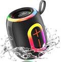 Ultimate Portable Bluetooth Speaker: 20H Playtime, IPX5 Waterproof, RGB LEDs