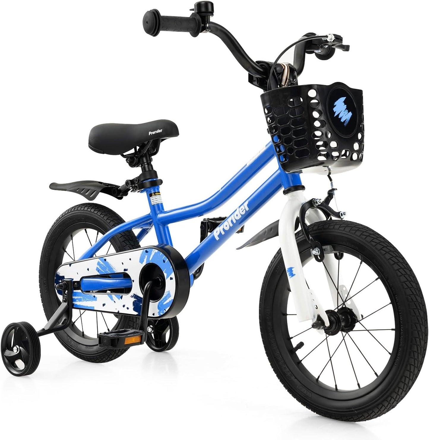 Kids Bike with Training Wheels for Ages 3-8, Multiple Colors