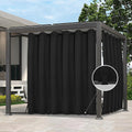 Outdoor Waterproof Windproof Curtains 110x84 in - Privacy & Weather